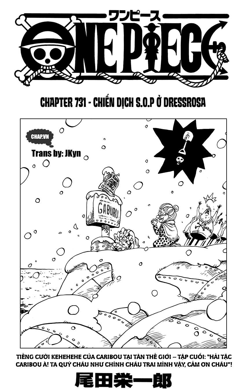 One Piece Chapter 731 - Trang 2