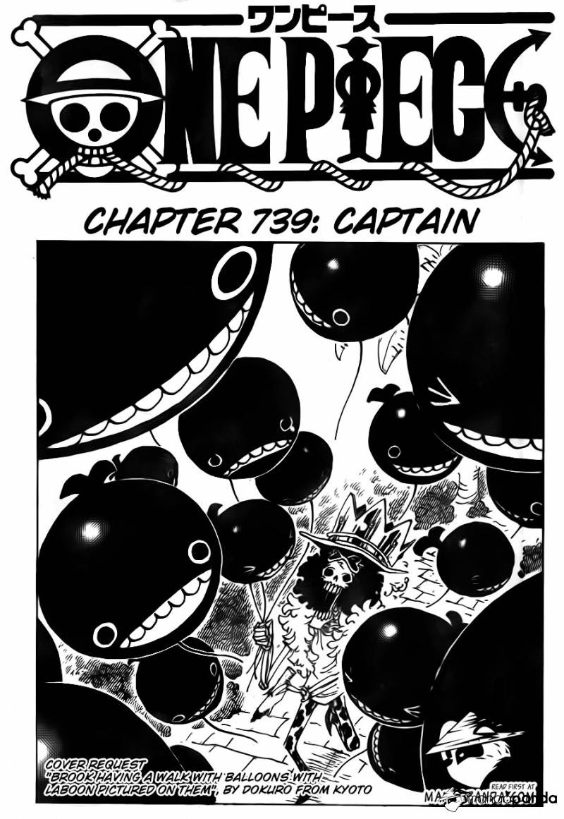 One Piece Chapter 739 - Trang 2