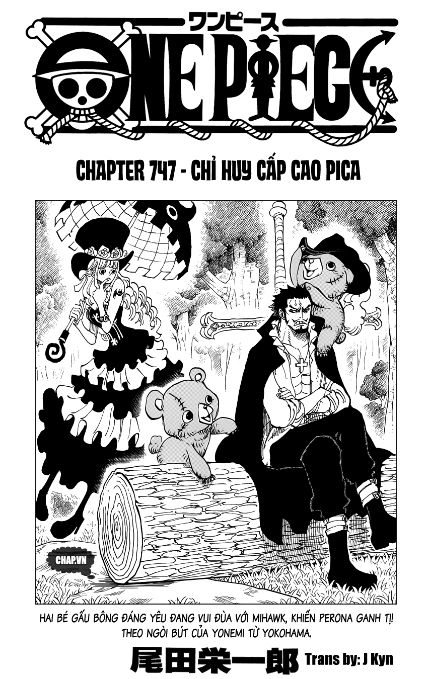 One Piece Chapter 747 - Trang 2