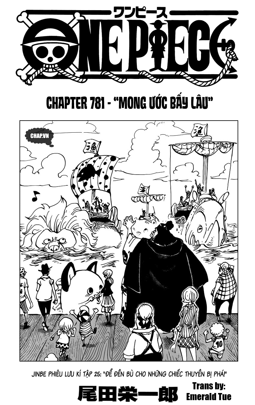 One Piece Chapter 781 - Trang 2