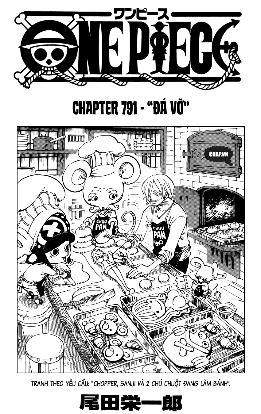 One Piece Chapter 791 - Trang 2