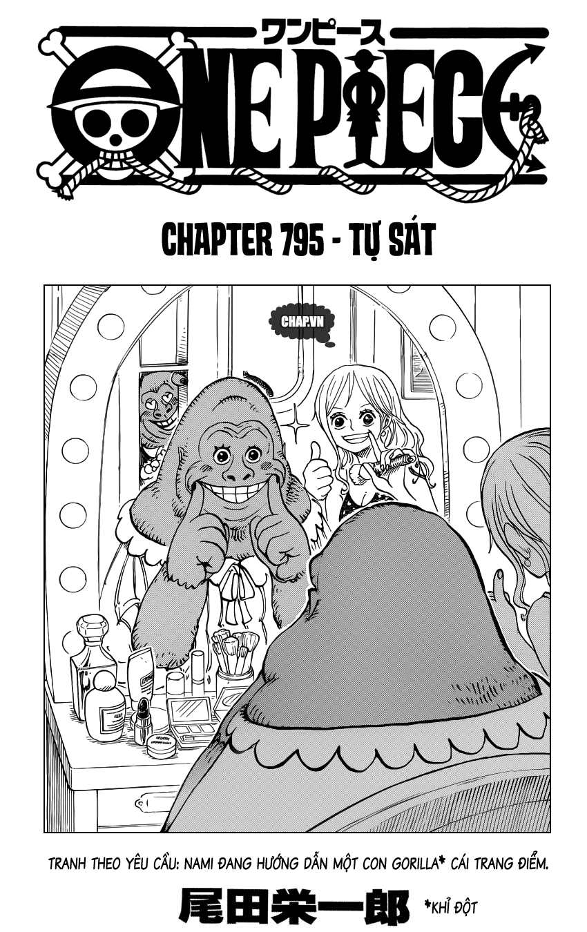 One Piece Chapter 795 - Trang 2