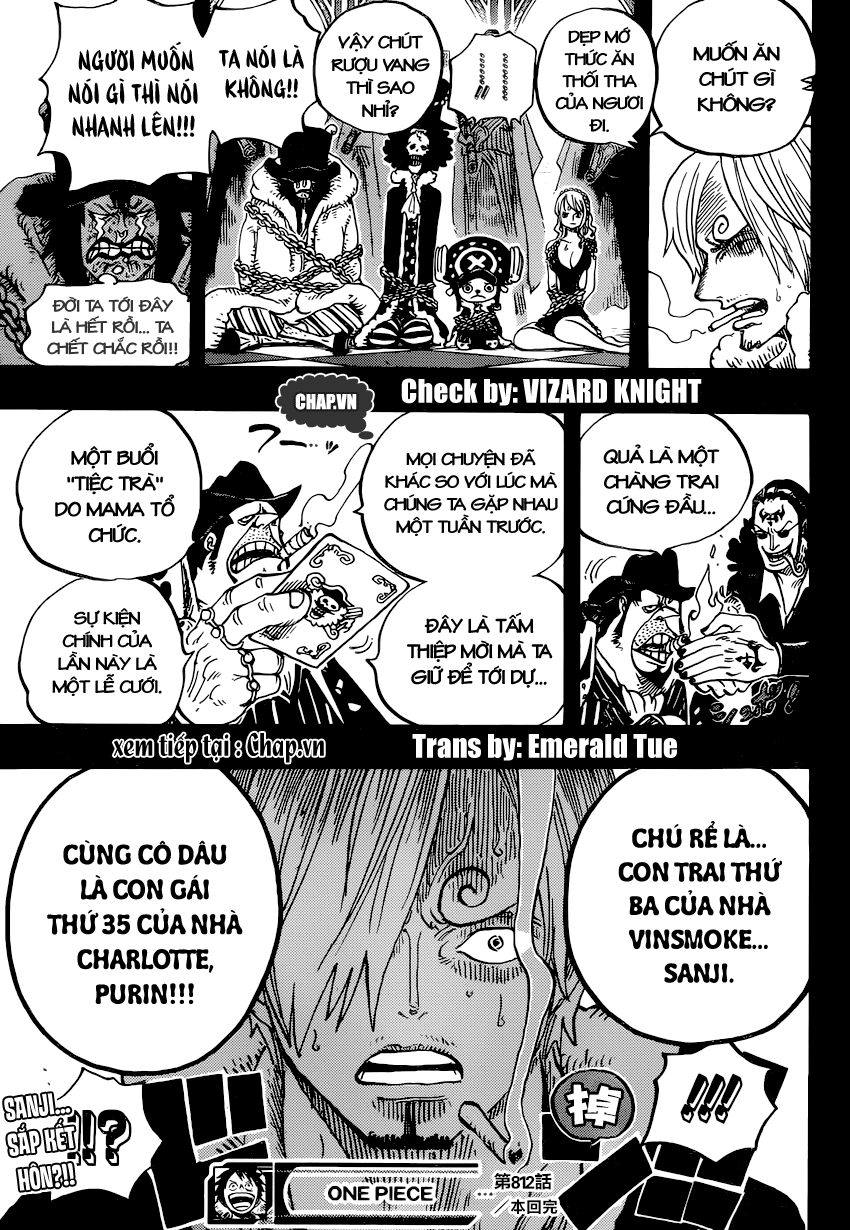 One Piece Chapter 812 - Trang 2