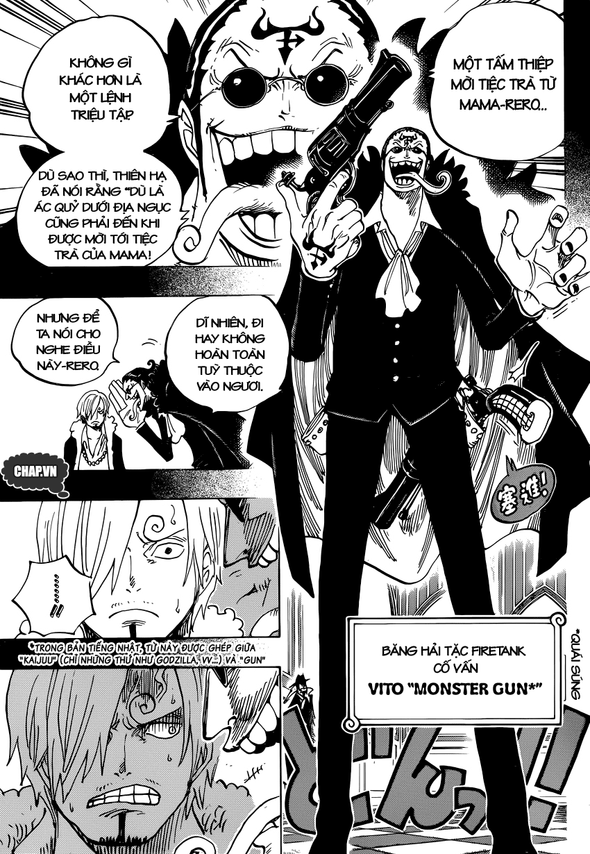 One Piece Chapter 813 - Trang 2