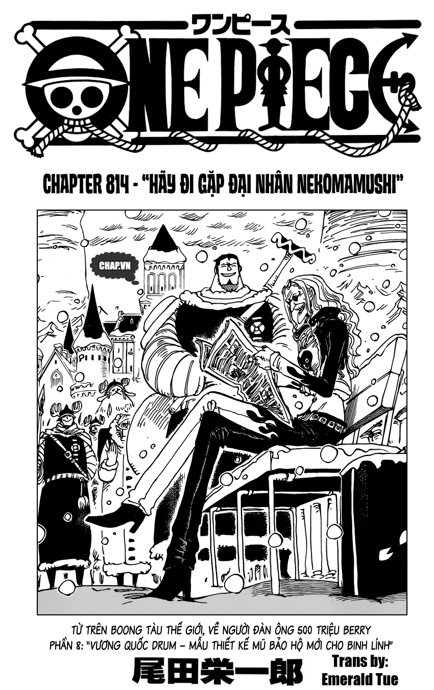 One Piece Chapter 814 - Trang 2