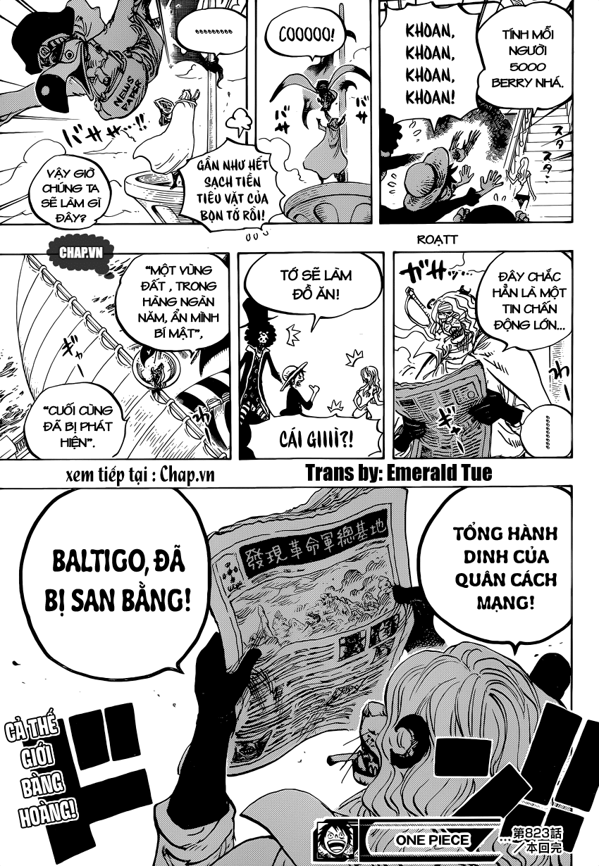 One Piece Chapter 823 - Trang 2