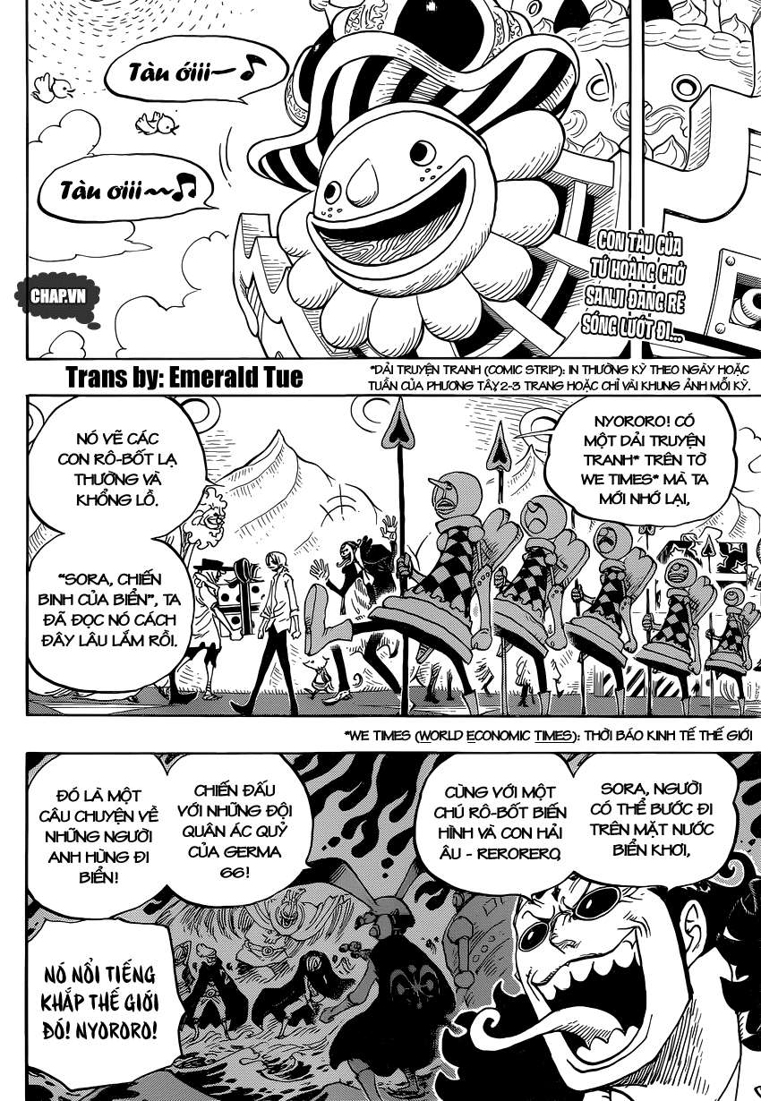 One Piece Chapter 825 - Trang 2