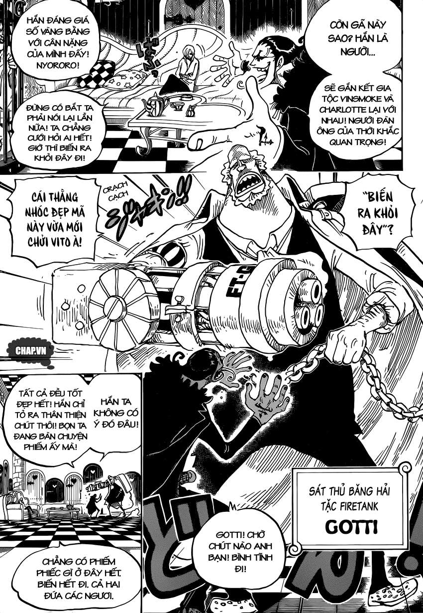 One Piece Chapter 825 - Trang 2