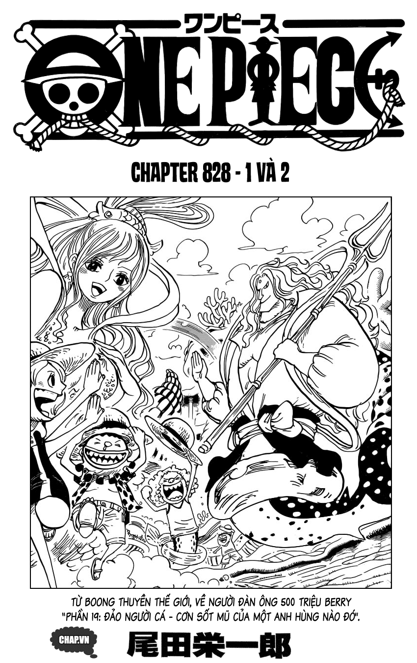 One Piece Chapter 828 - Trang 2