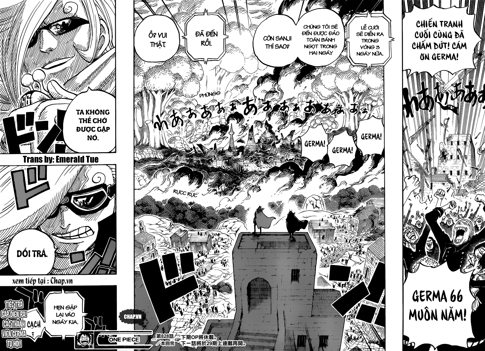 One Piece Chapter 828 - Trang 2