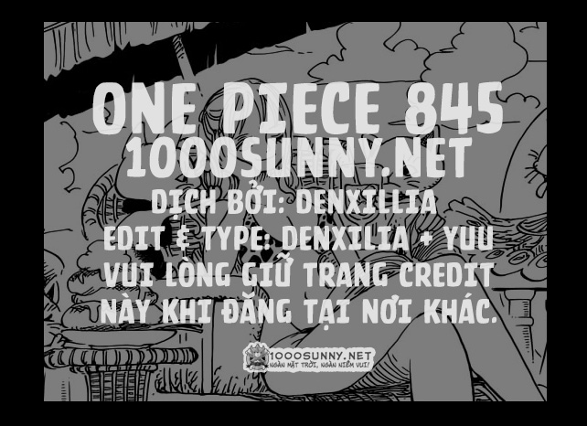 One Piece Chapter 845 - Trang 2