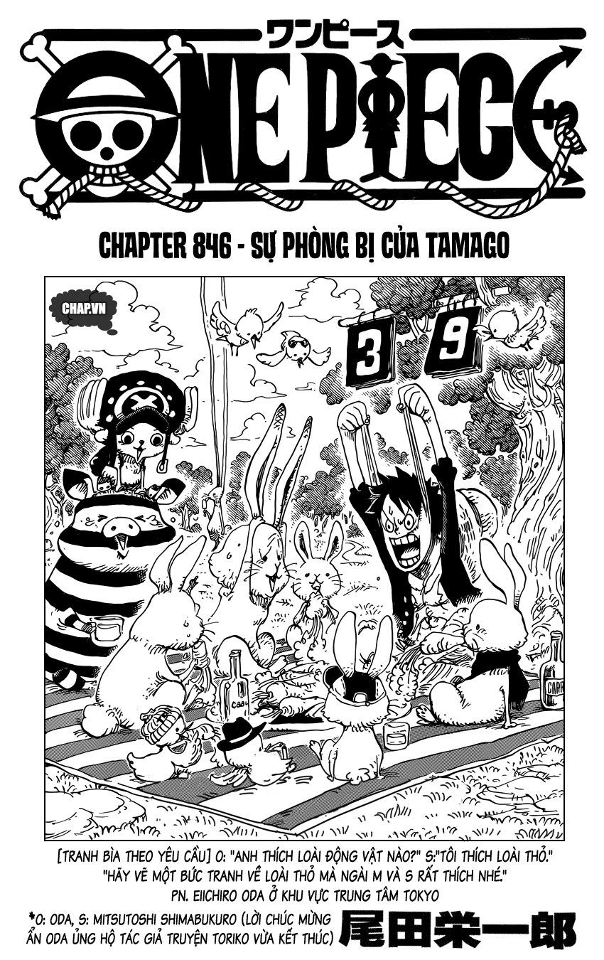 One Piece Chapter 846 - Trang 2