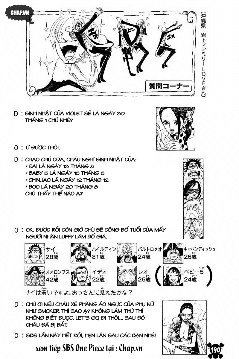 One Piece Chapter 846 - Trang 2