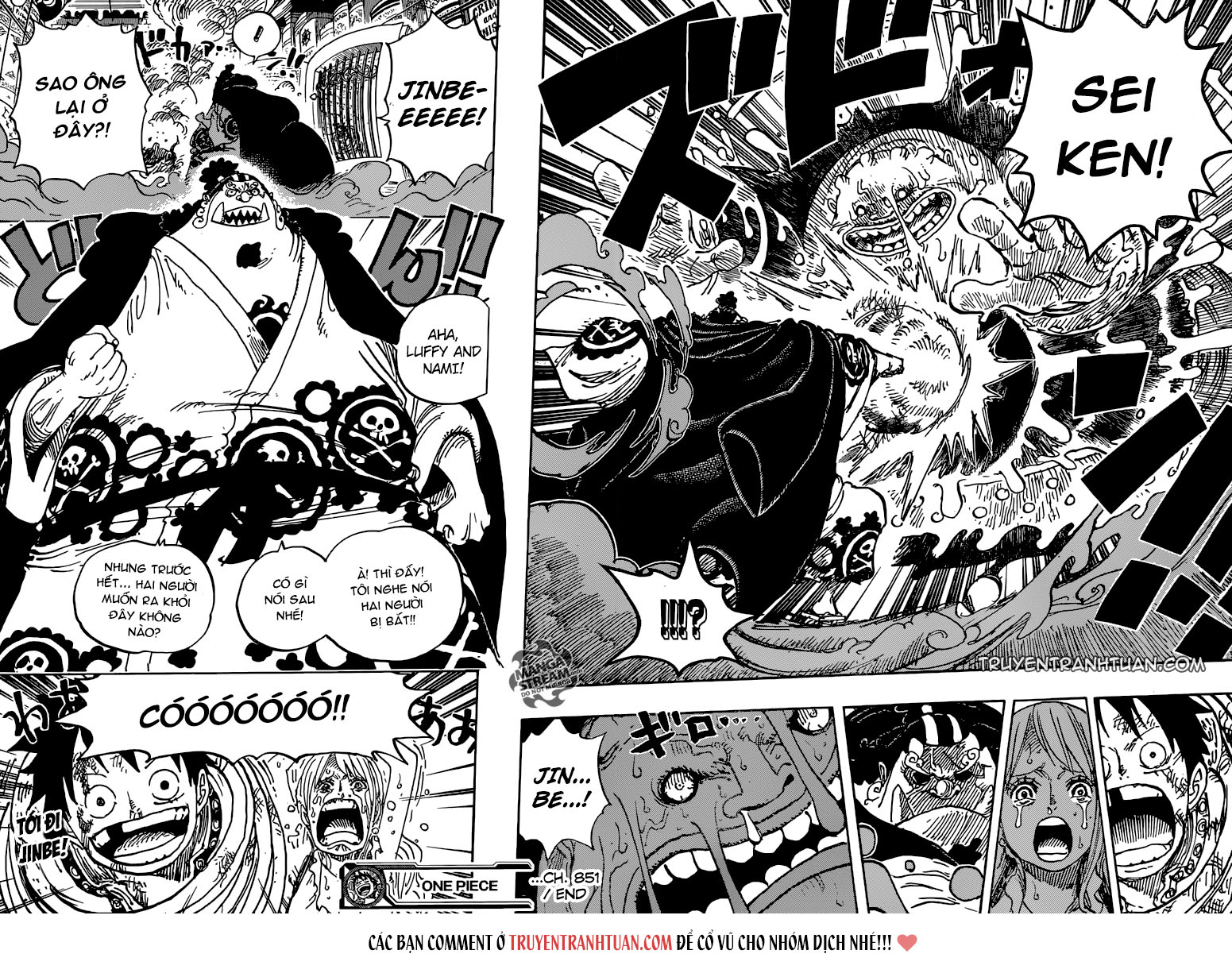 One Piece Chapter 851 - Trang 2