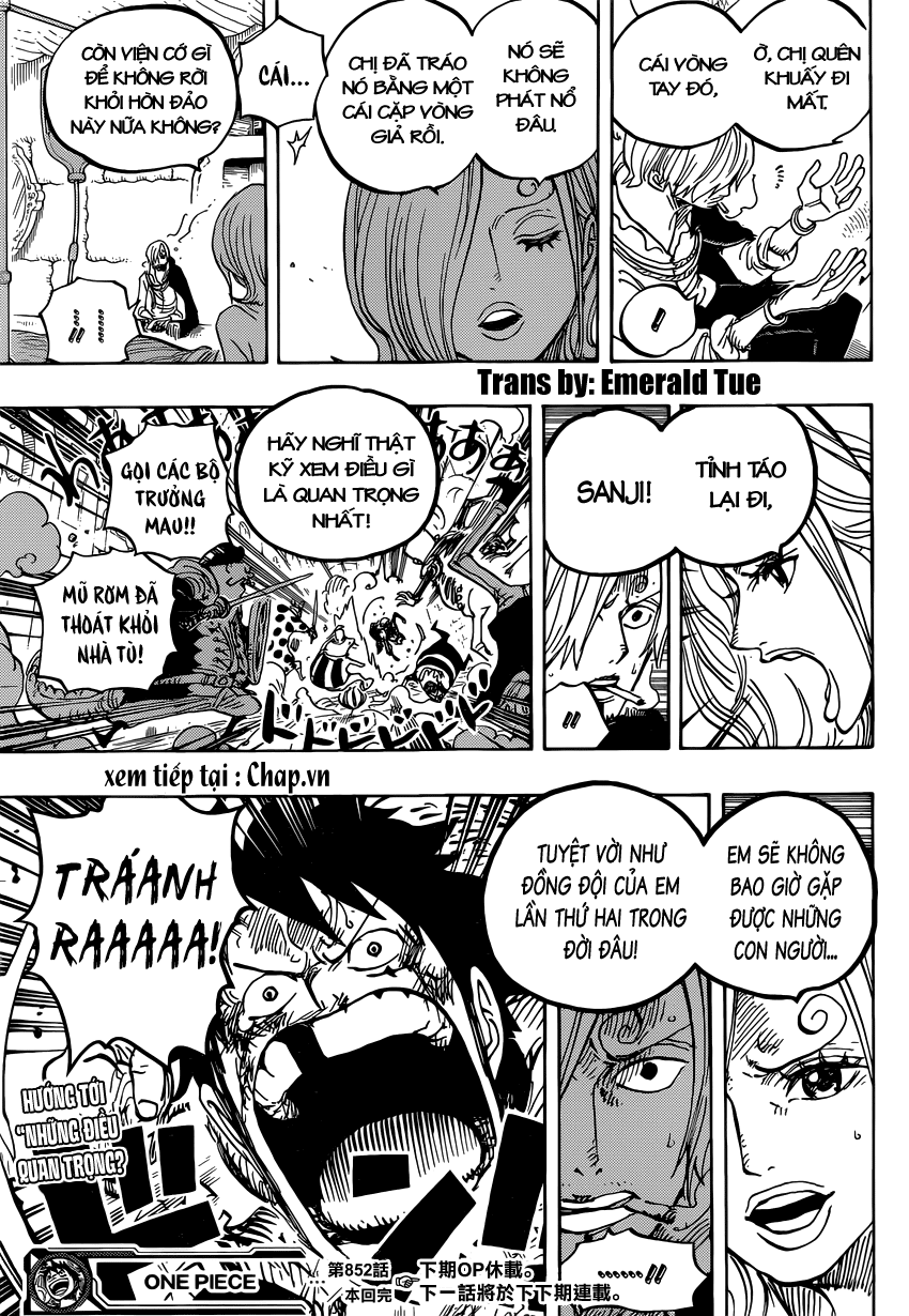 One Piece Chapter 852 - Trang 2