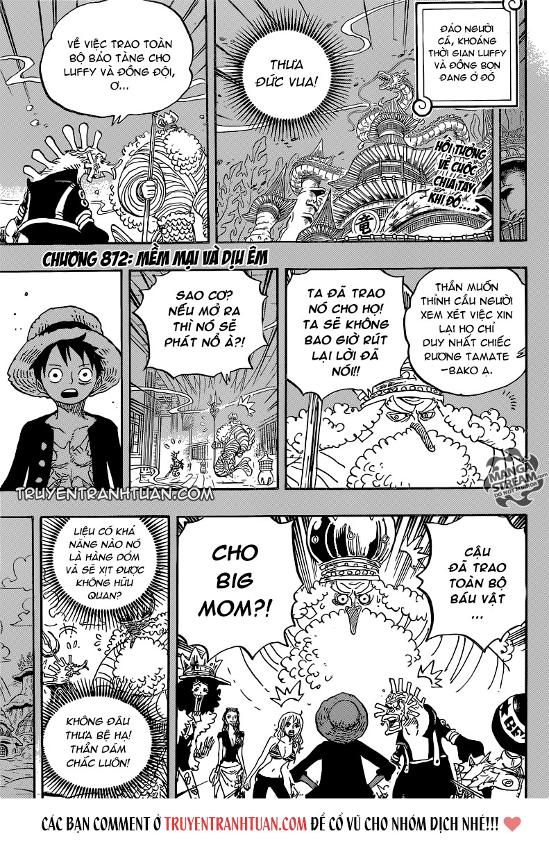 One Piece Chapter 872 - Trang 2