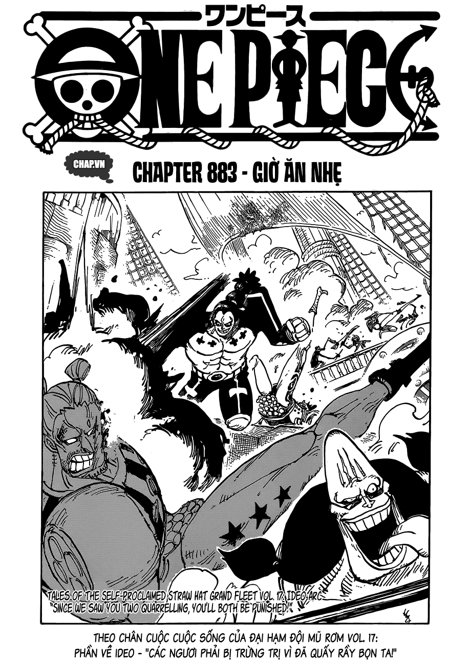 One Piece Chapter 883 - Trang 2