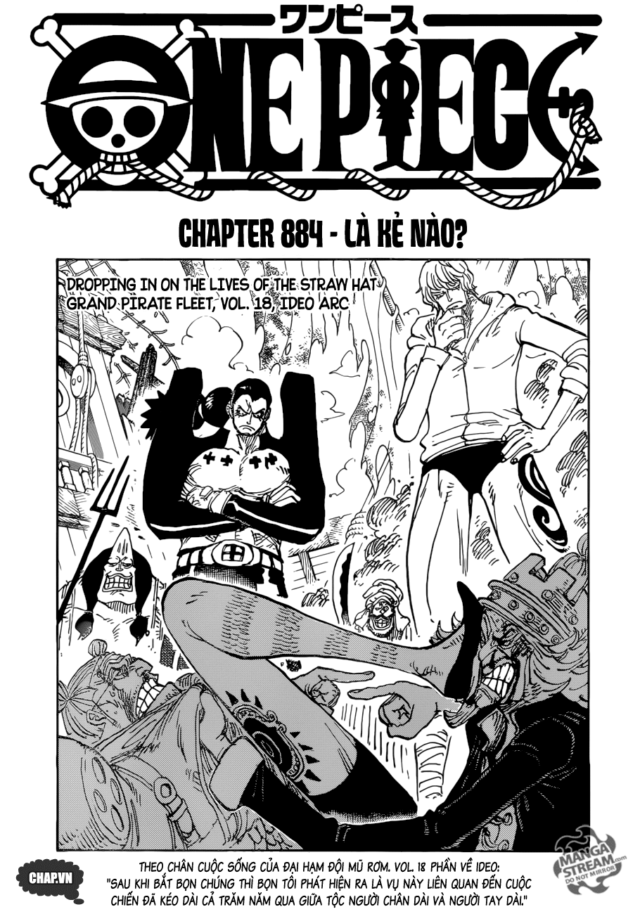 One Piece Chapter 884 - Trang 2