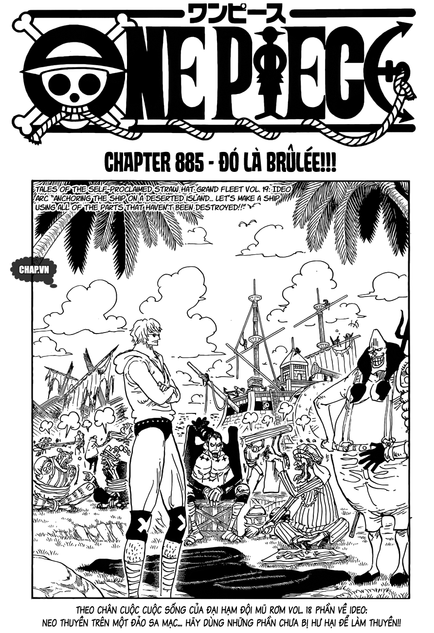 One Piece Chapter 885 - Trang 2