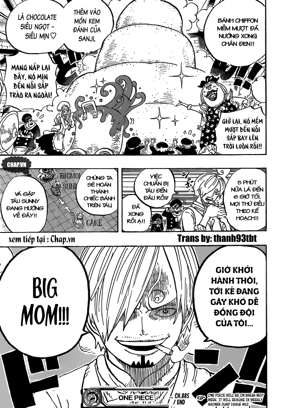 One Piece Chapter 885 - Trang 2