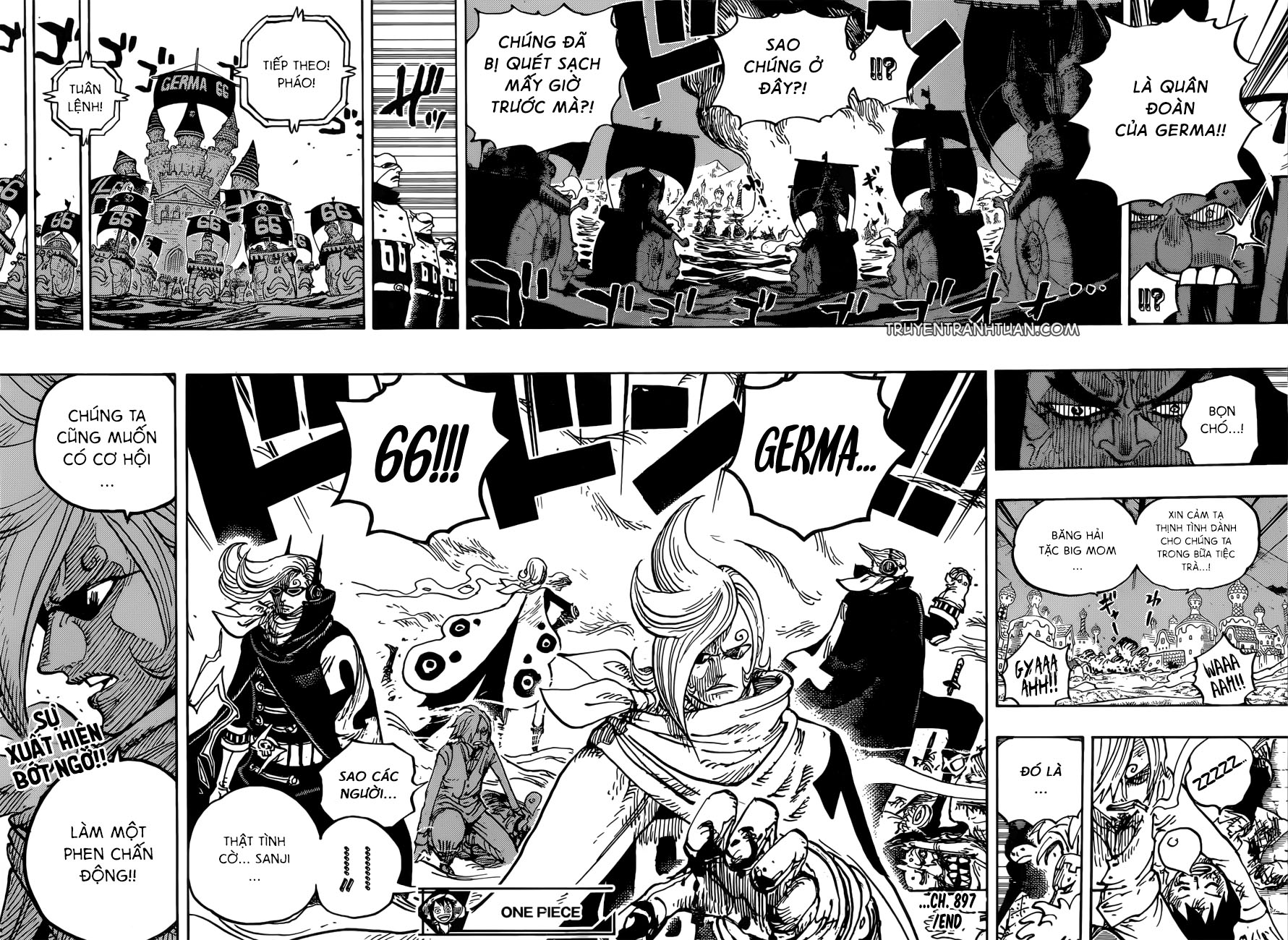 One Piece Chapter 897 - Trang 2