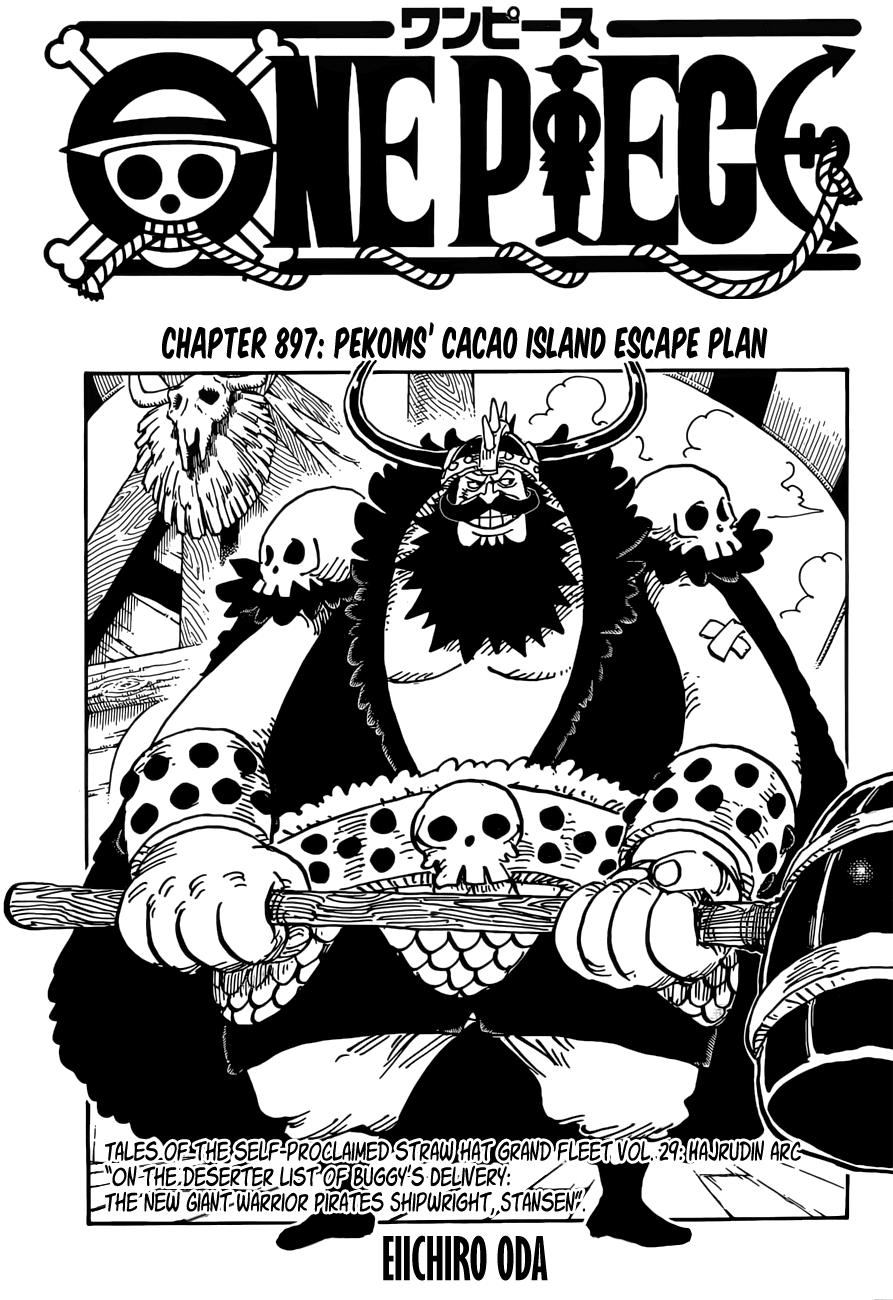 One Piece Chapter 897 - Trang 2