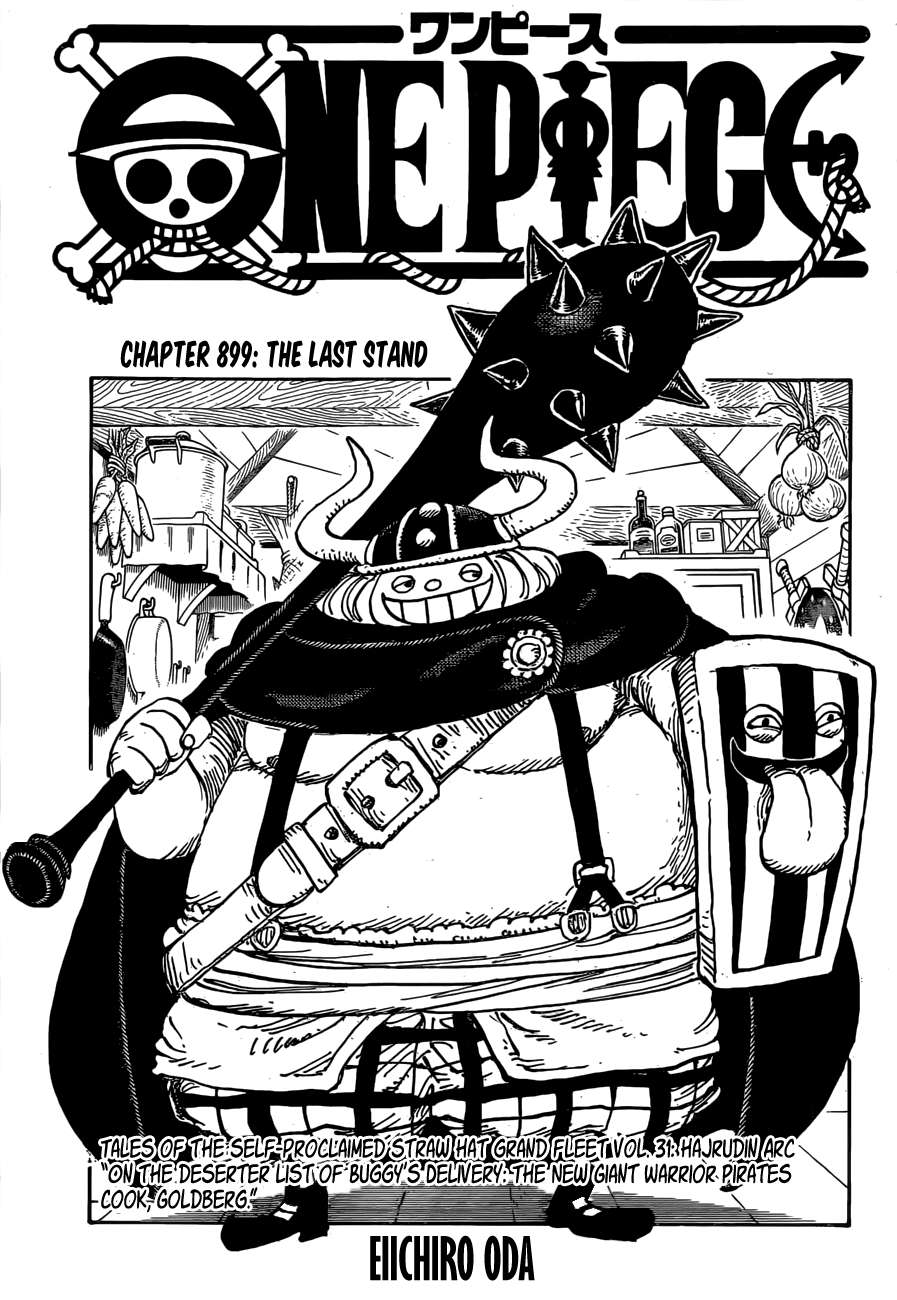 One Piece Chapter 899 - Trang 2