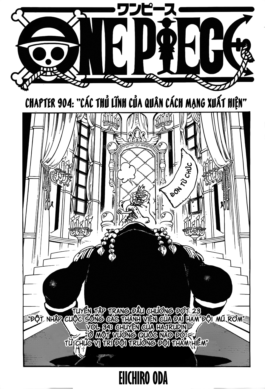 One Piece Chapter 904 - Trang 2