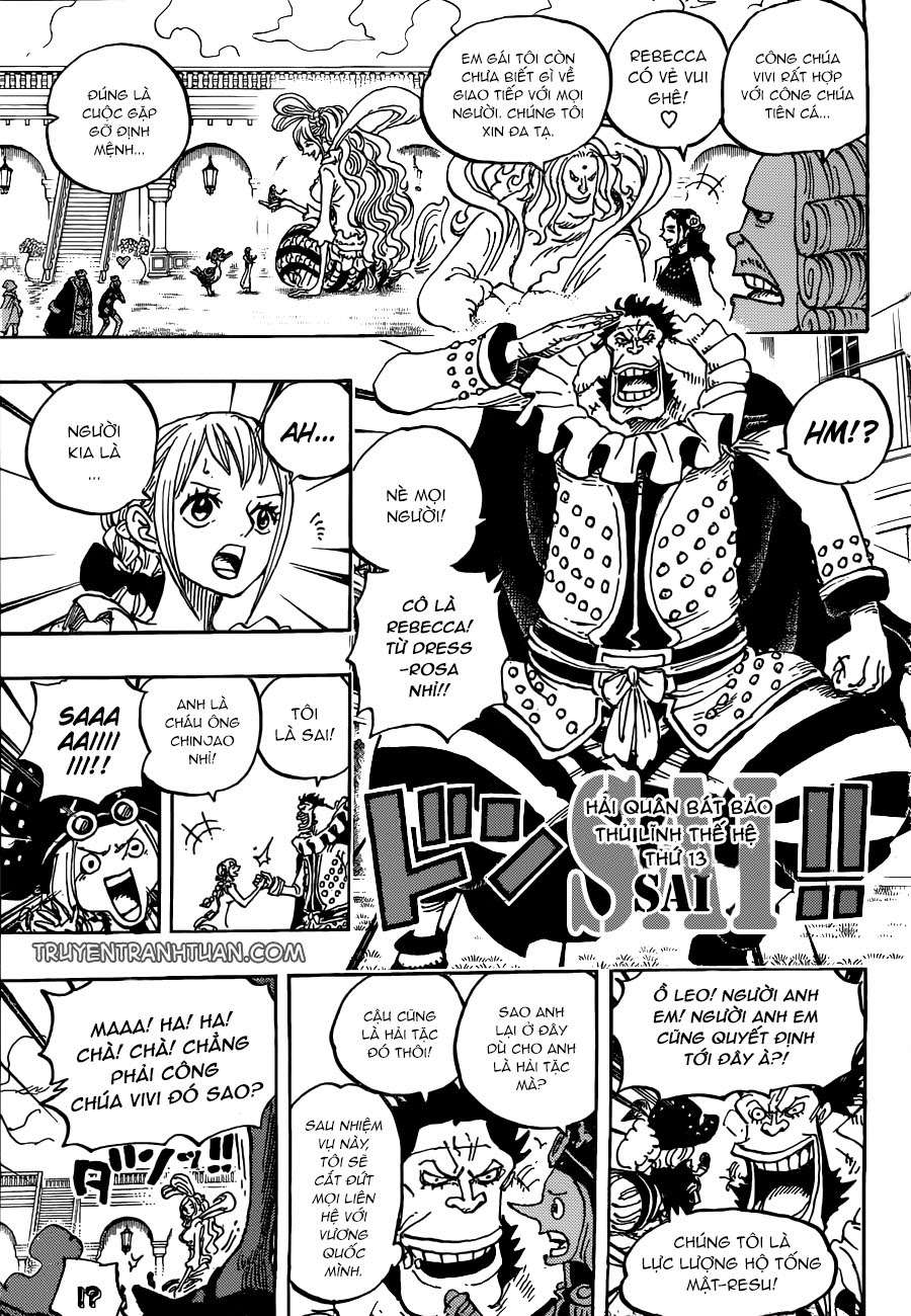 One Piece Chapter 906 - Trang 2