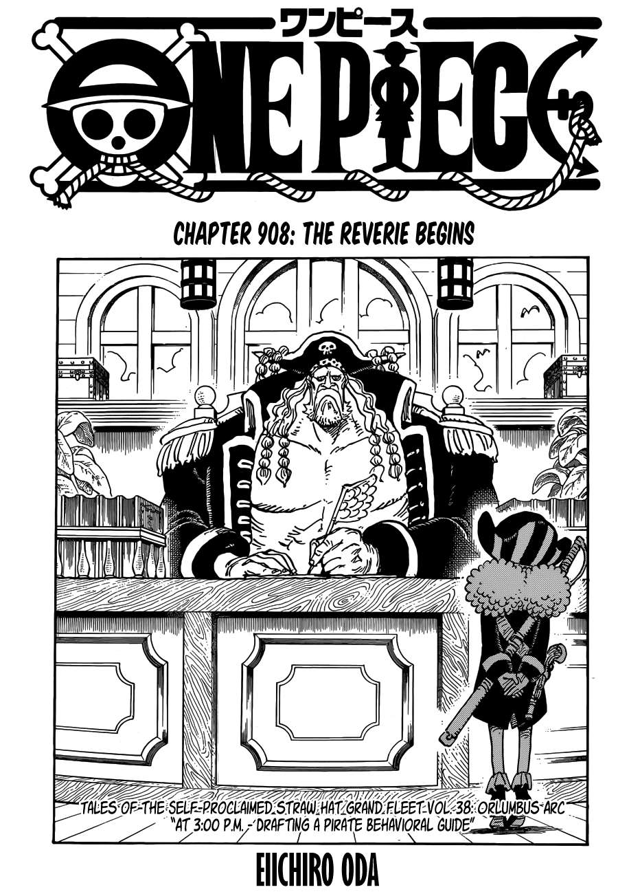 One Piece Chapter 908 - Trang 2