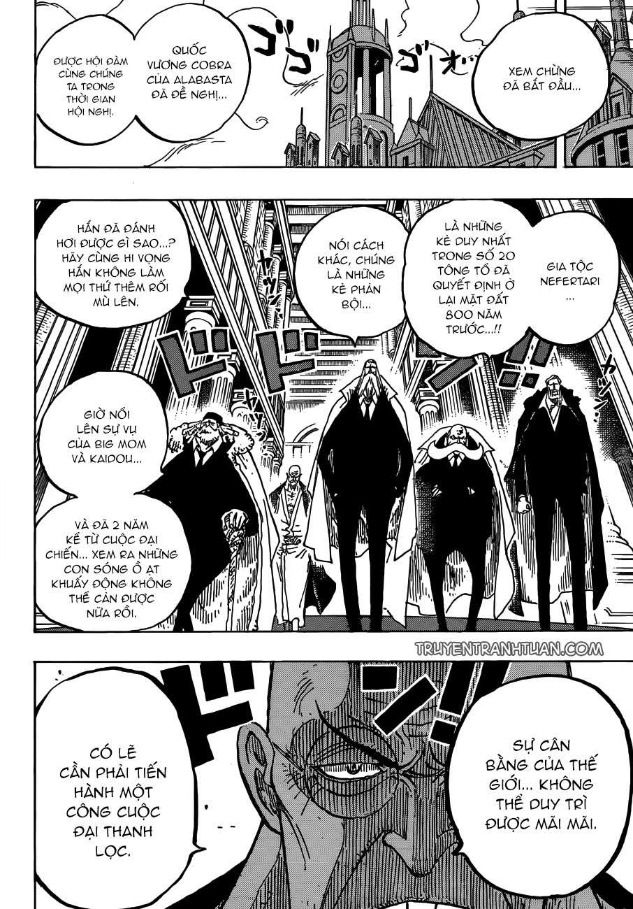 One Piece Chapter 908 - Trang 2