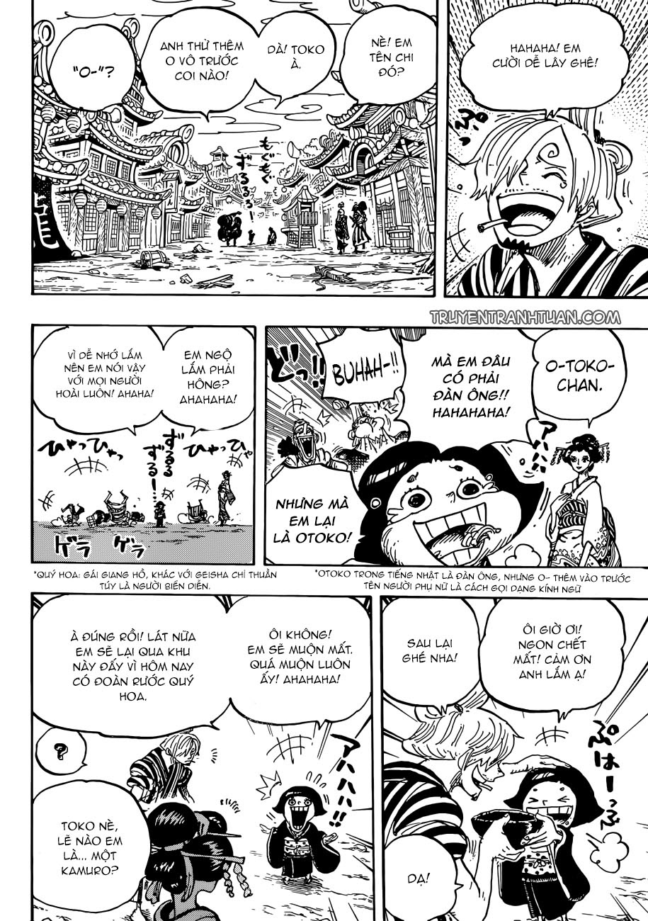 One Piece Chapter 927 - Trang 2