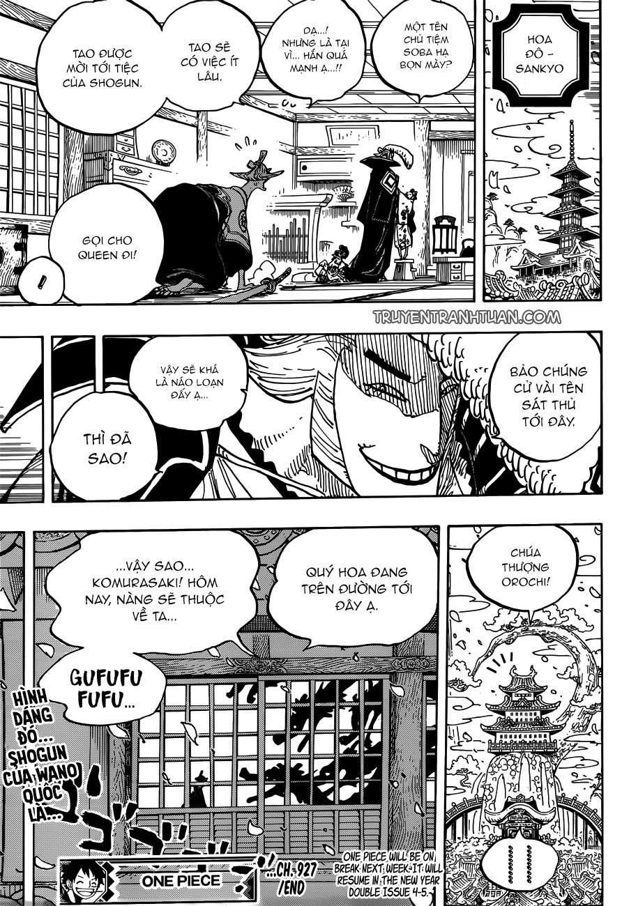 One Piece Chapter 927 - Trang 2