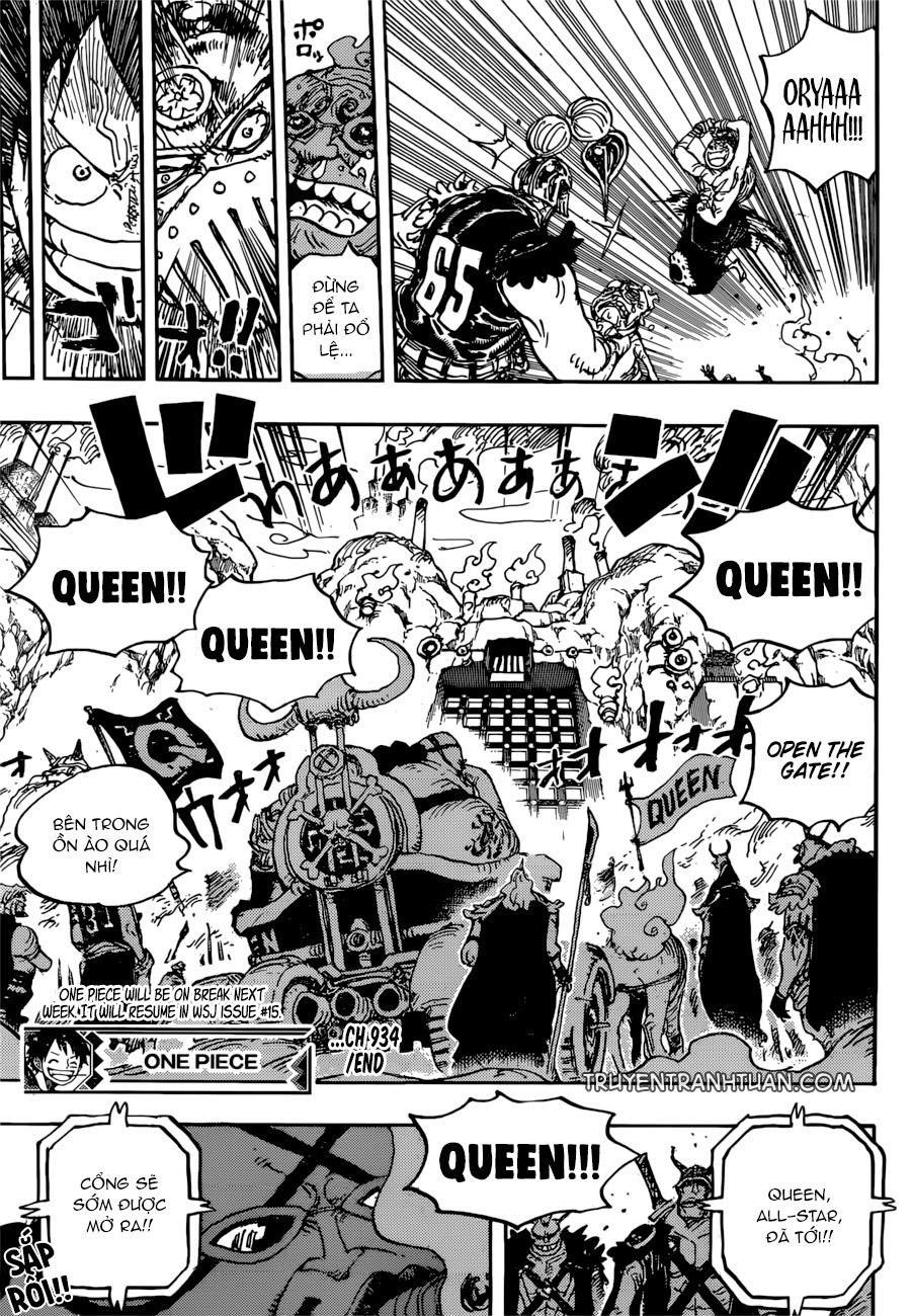 One Piece Chapter 934 - Trang 2