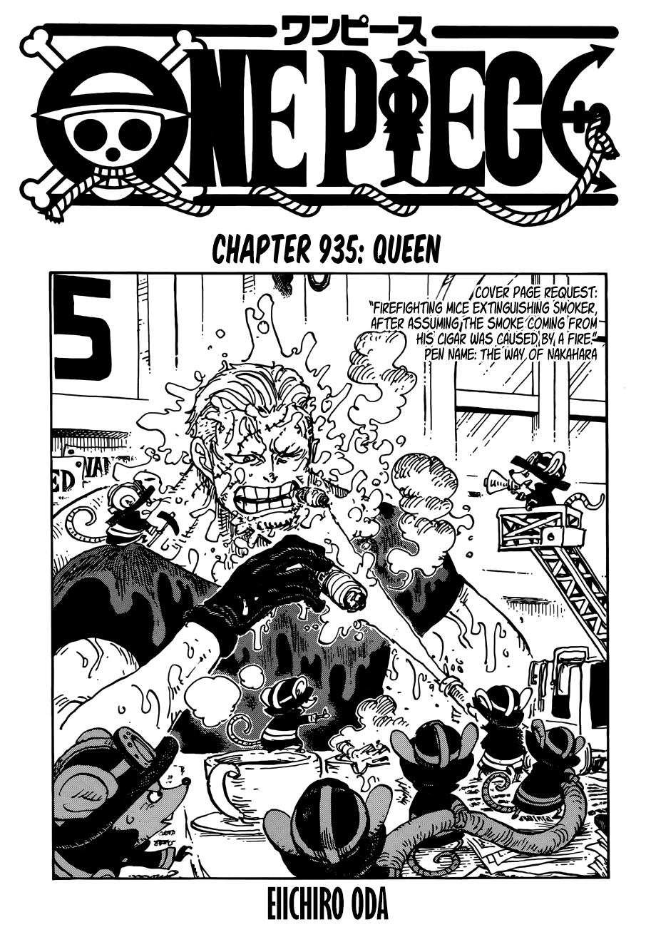 One Piece Chapter 935 - Trang 2