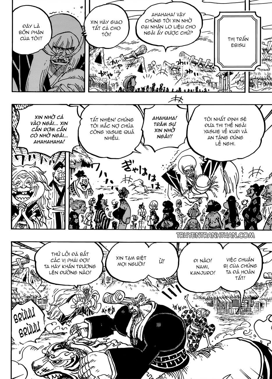 One Piece Chapter 951 - Trang 2