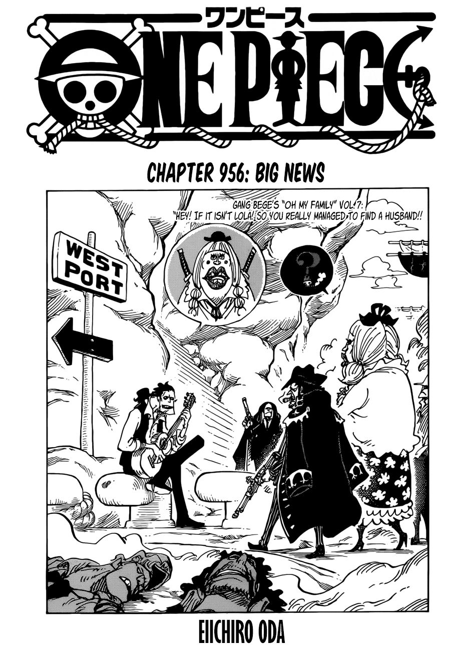 One Piece Chapter 956 - Trang 2