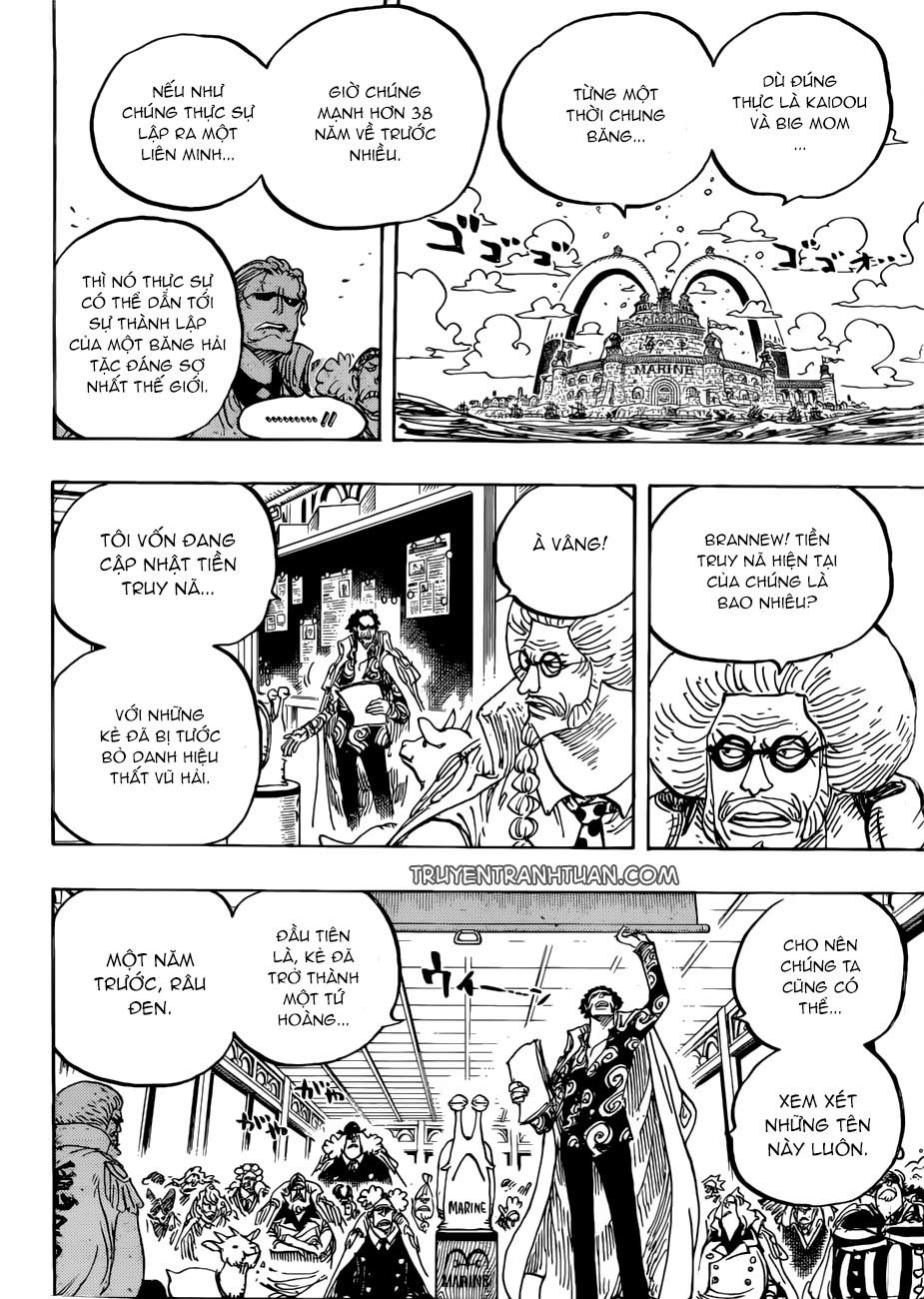 One Piece Chapter 957 - Trang 2