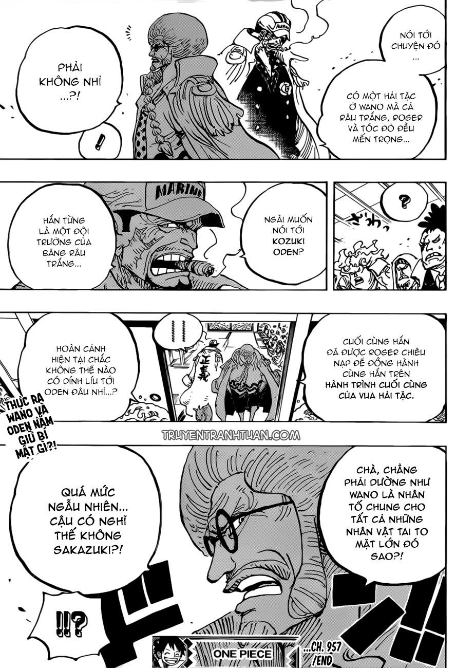One Piece Chapter 957 - Trang 2