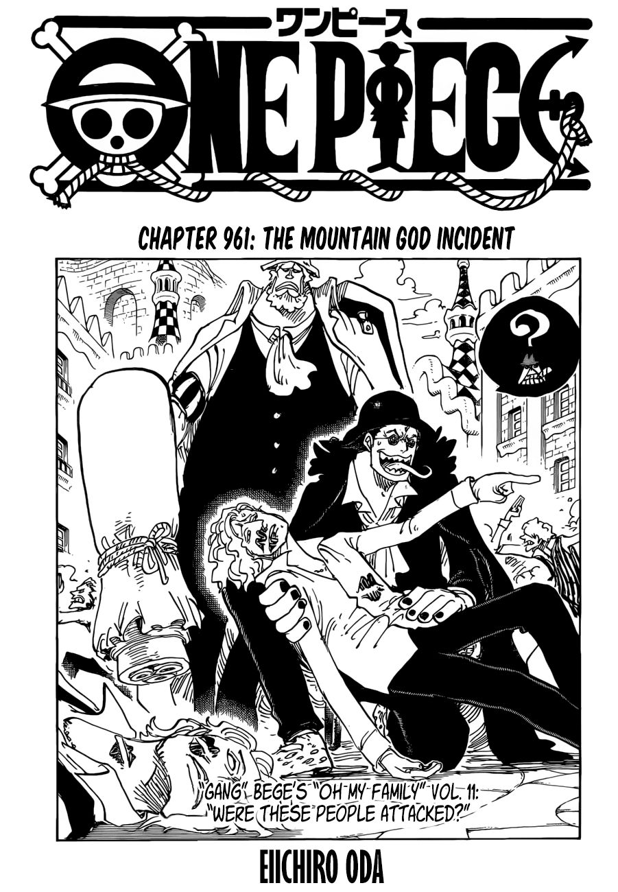 One Piece Chapter 961 - Trang 2
