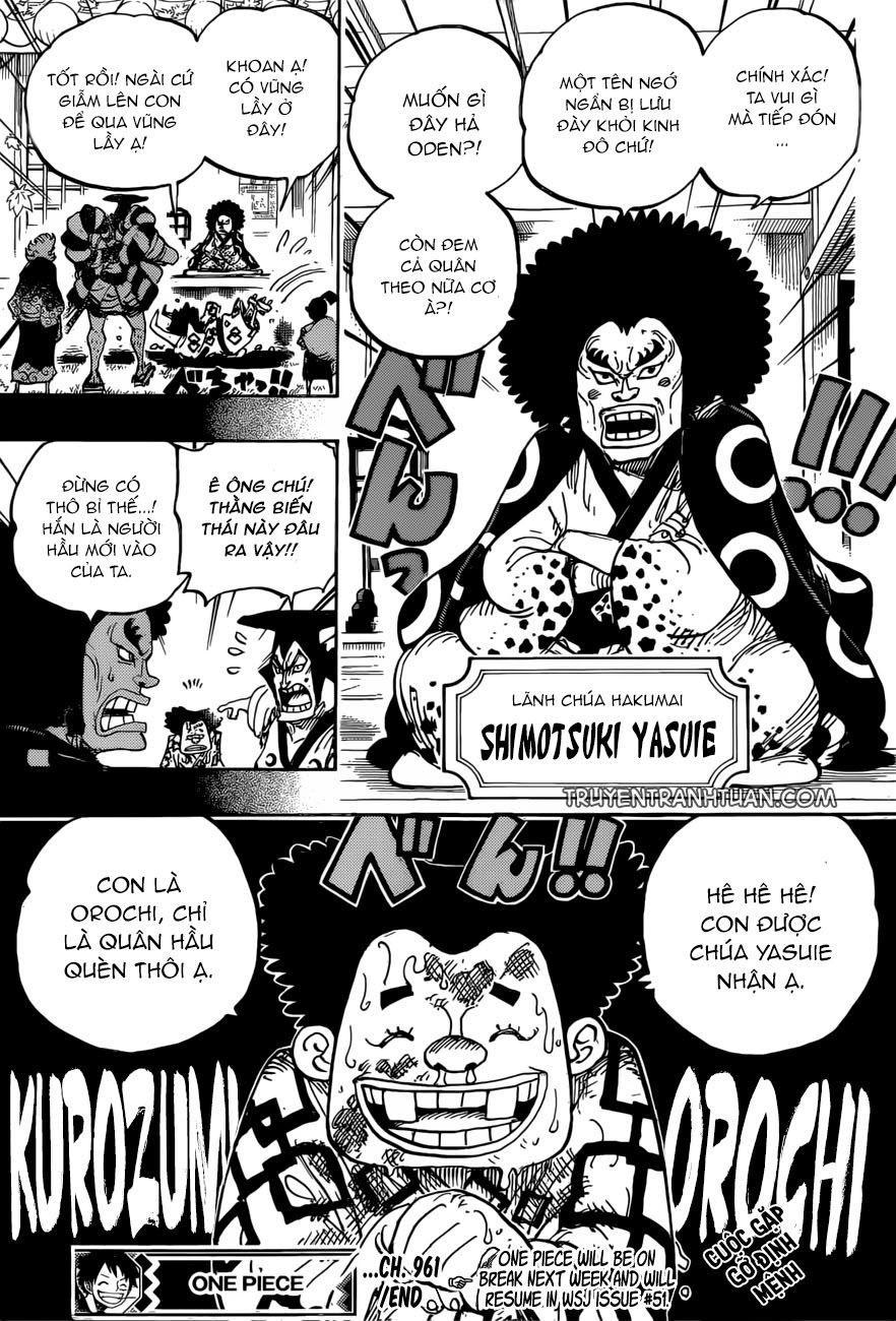 One Piece Chapter 961 - Trang 2