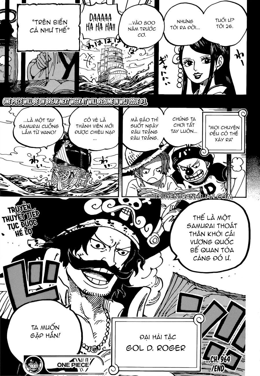 One Piece Chapter 964 - Trang 2