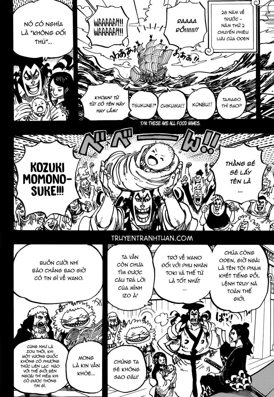 One Piece Chapter 965 - Trang 2