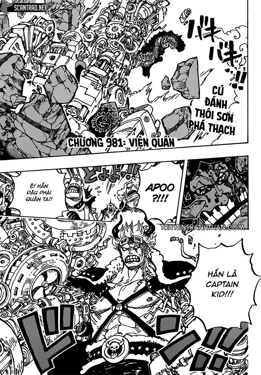 One Piece Chapter 981 - Trang 2
