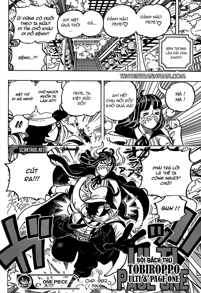 One Piece Chapter 982 - Trang 2