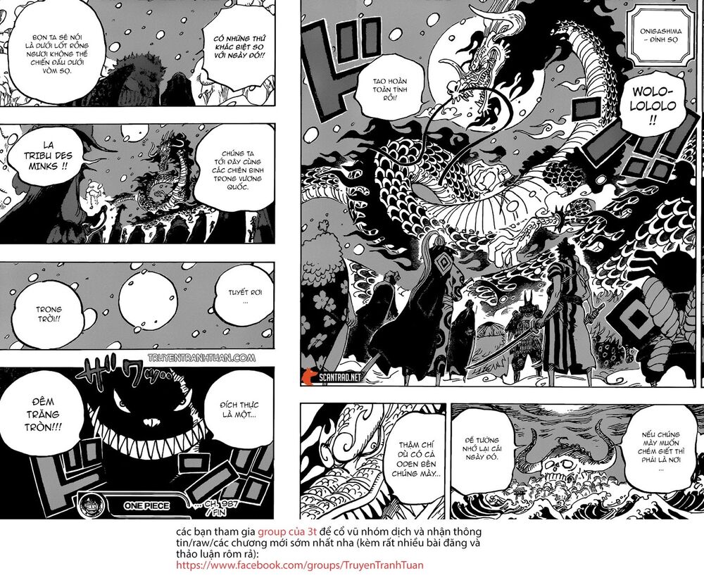 One Piece Chapter 987 - Trang 2