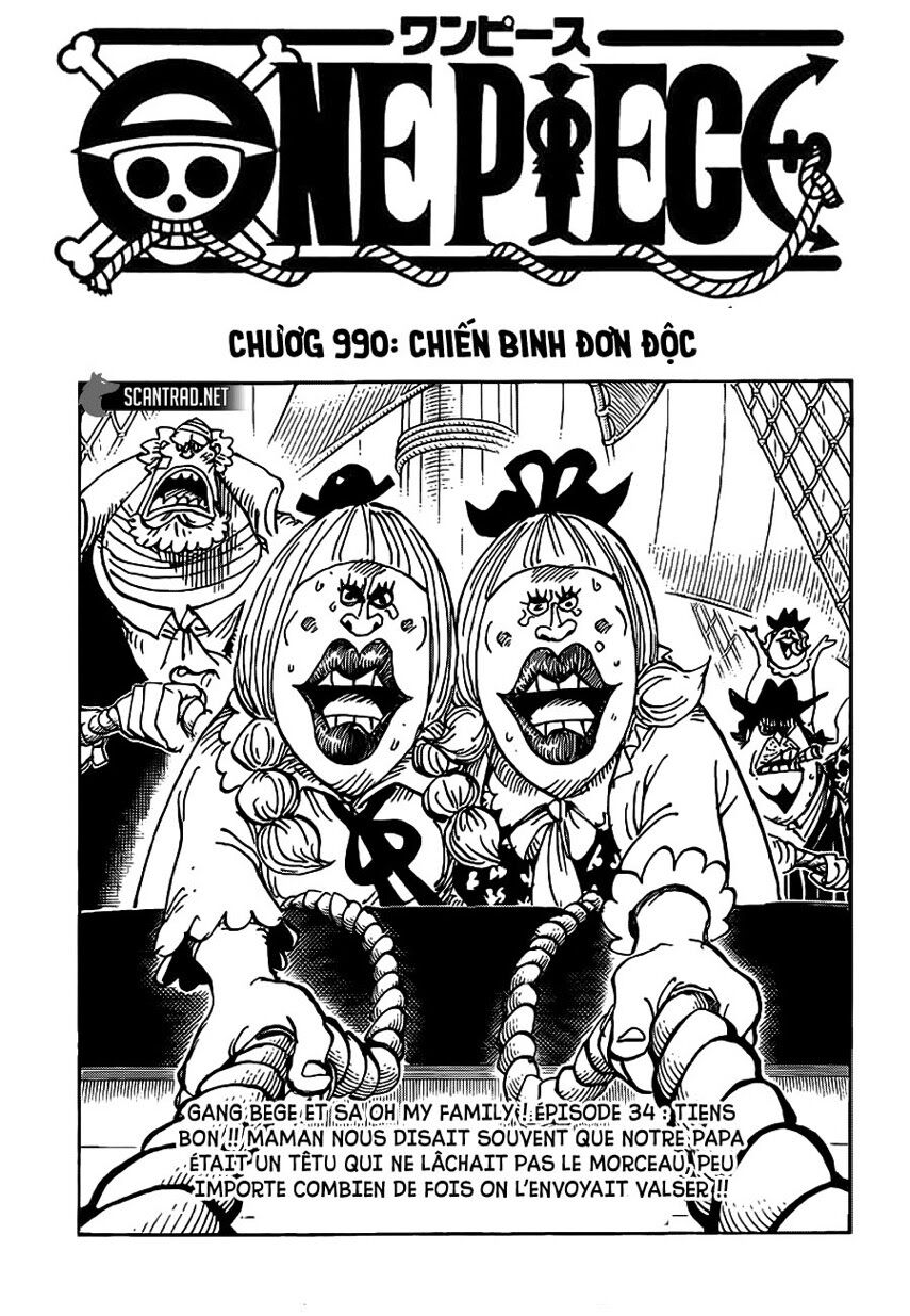 One Piece Chapter 990 - Trang 2