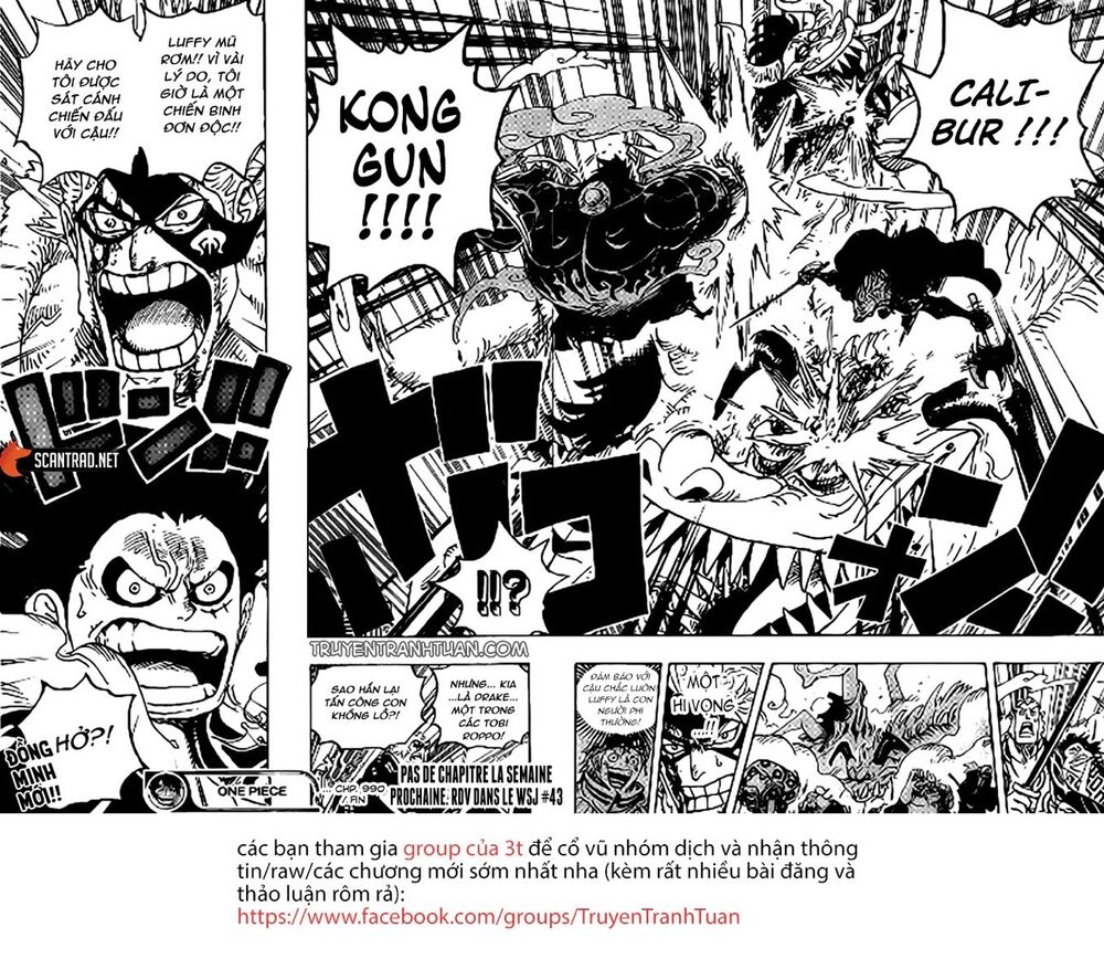 One Piece Chapter 990 - Trang 2