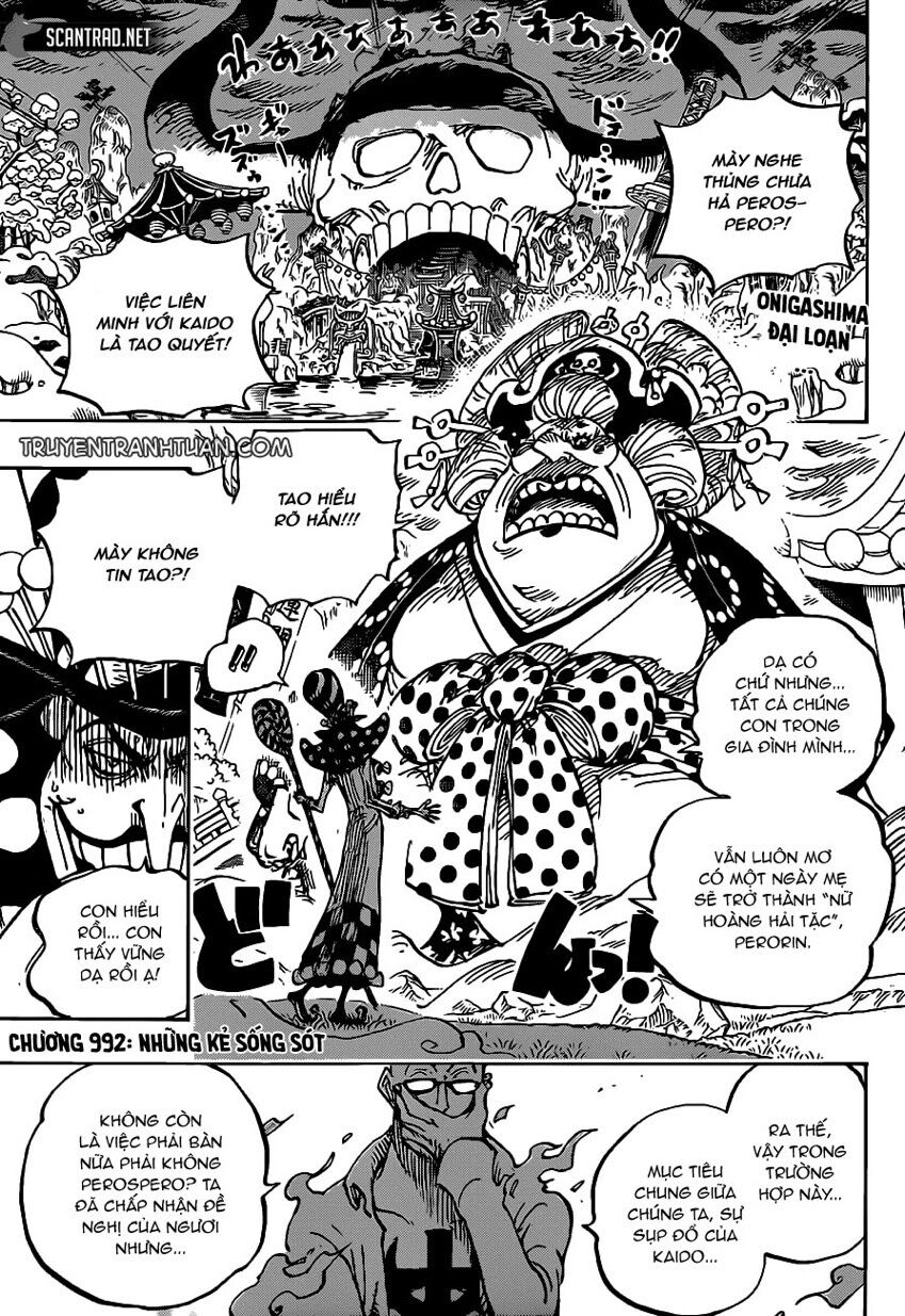 One Piece Chapter 992 - Trang 2