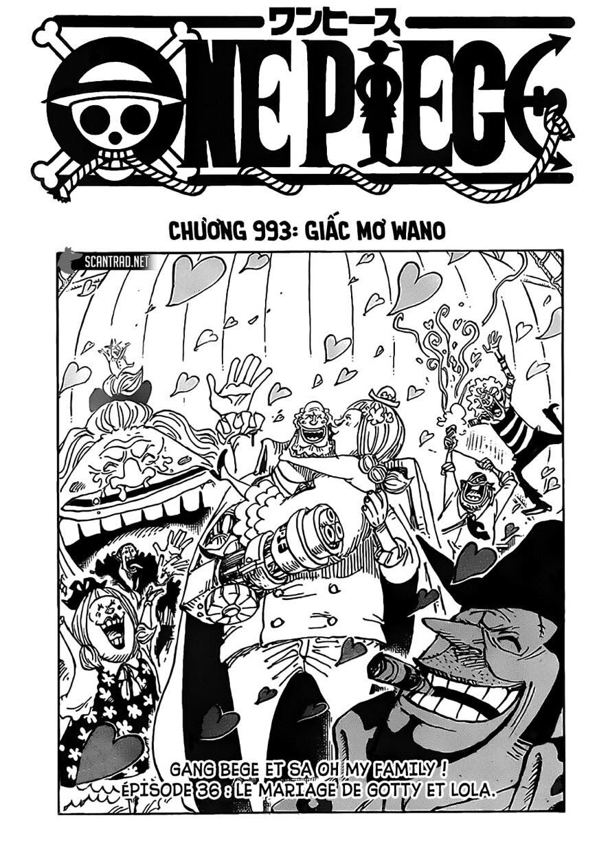 One Piece Chapter 993 - Trang 2